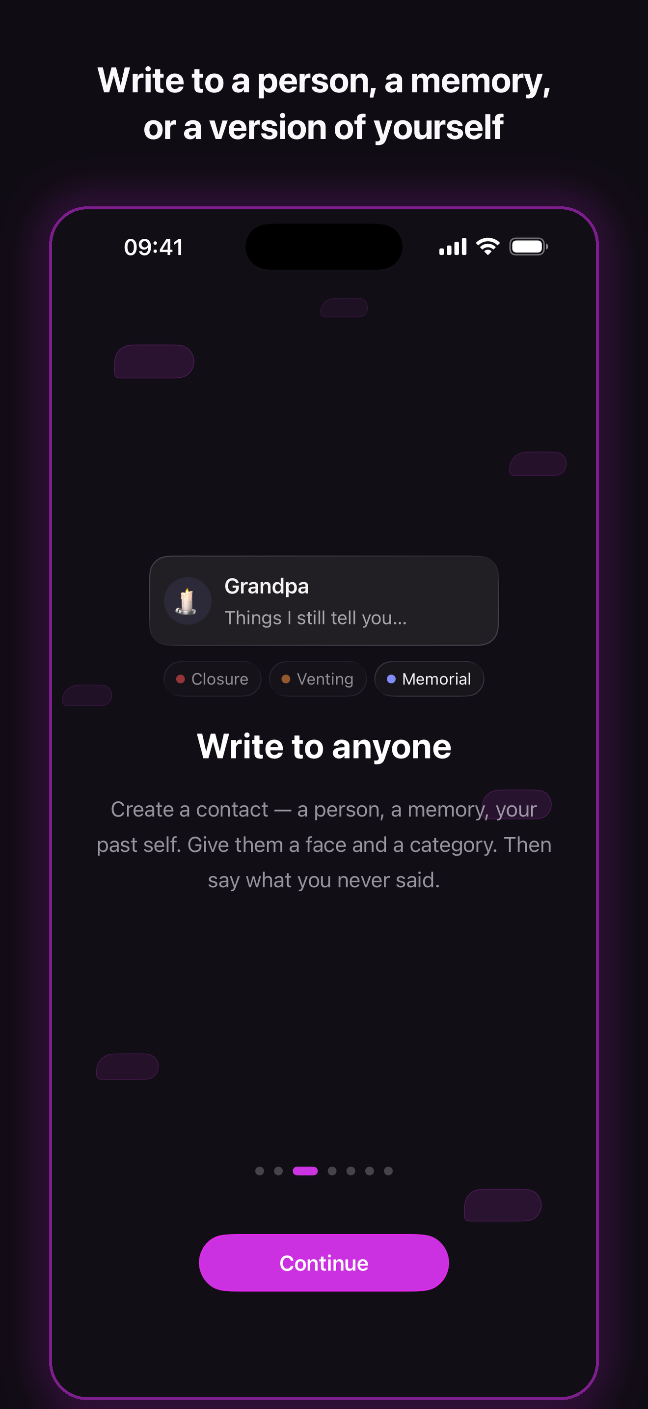 Write privately to anyone you need to speak to